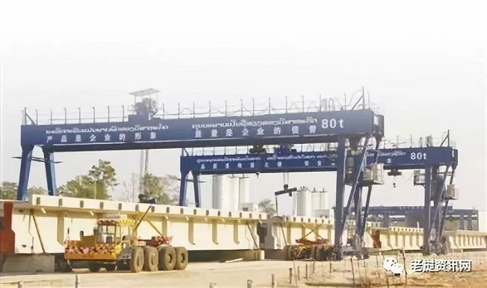 中老鐵路萬象制梁場遠(yuǎn)景。本報記者 孫廣勇攝